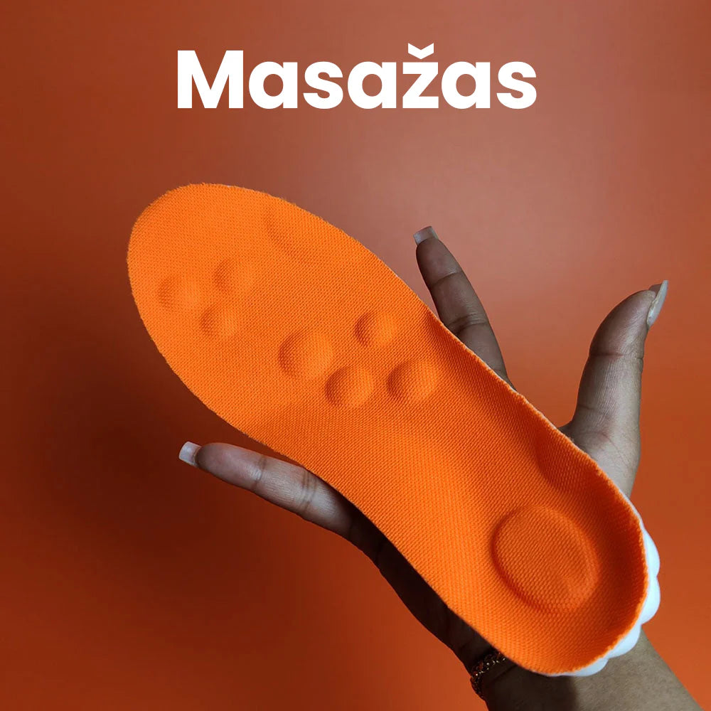 "ComfyPads" Komfortiški masažuojantis vidpadžiai (1 pora + 1 NEMOKAMAI)