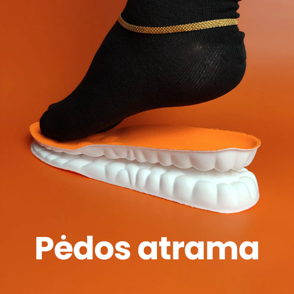 "ComfyPads" Komfortiški masažuojantis vidpadžiai (1 pora + 1 NEMOKAMAI)