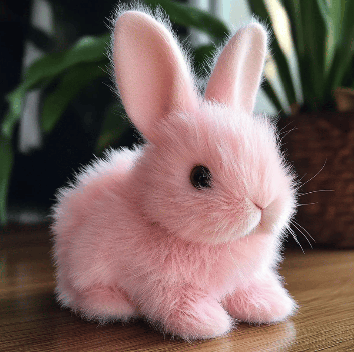 🐇 Tikroviškas triušio žaislas