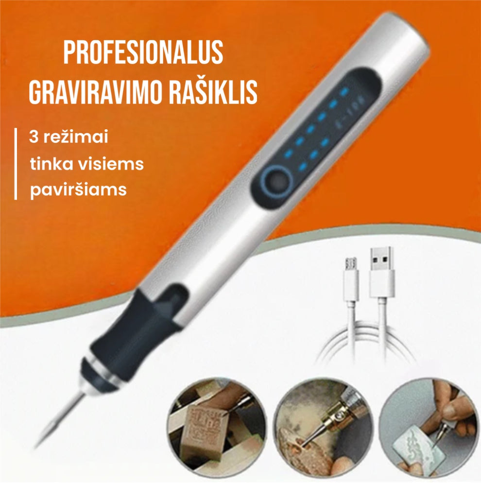 Profesionalus graviravimo įrankis