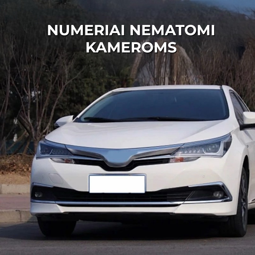 Nematoma numerio ženklų purškimo priemonė