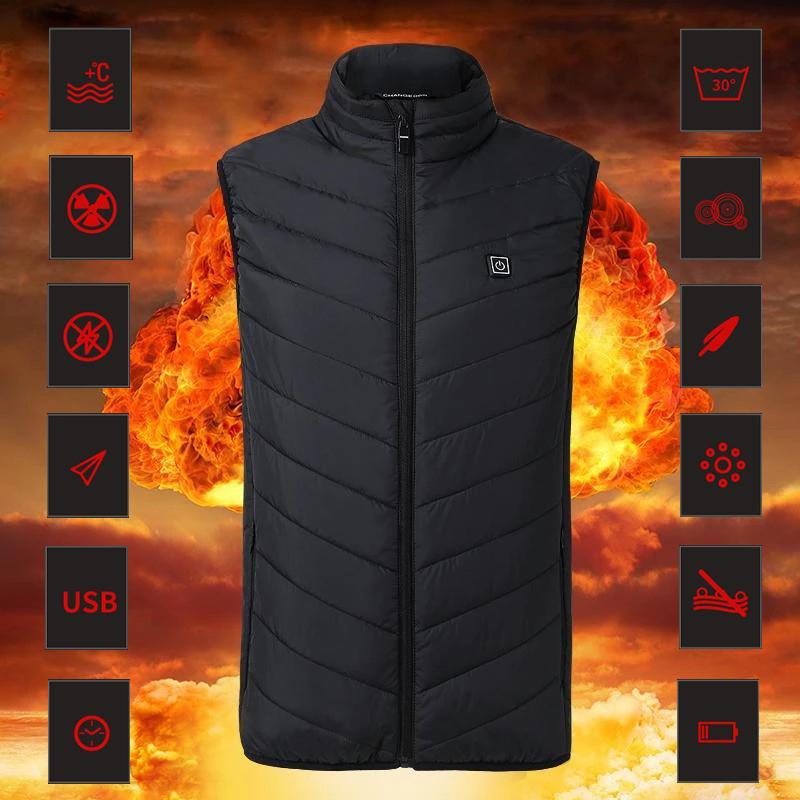 "FLAMEVEST" Šildanti unisex liemenė