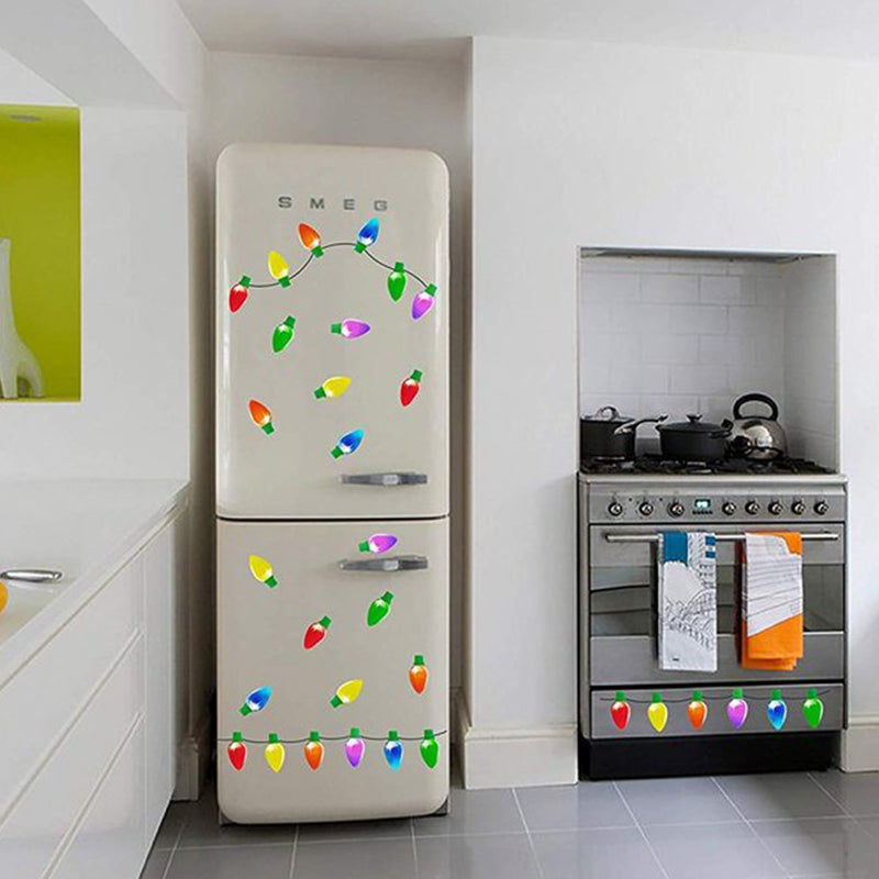 🎄 Kalėdiniai magnetiniai lipdukai – dekoracijos automobiliui, šaldytuvui ir namams