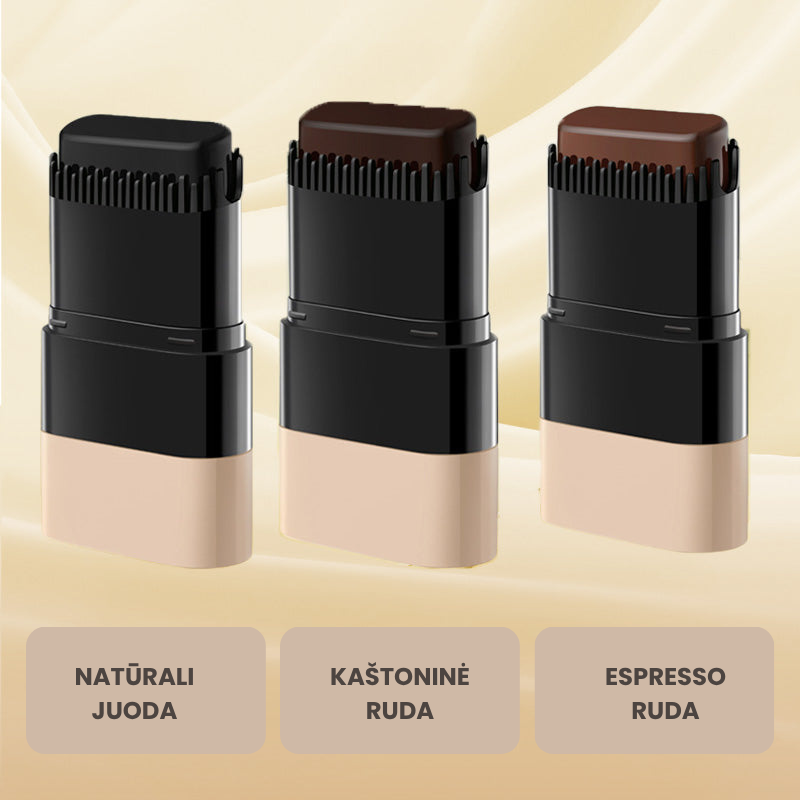 🔥 Momentinio plaukų dažymo pieštukas su įmontuotomis šukomis