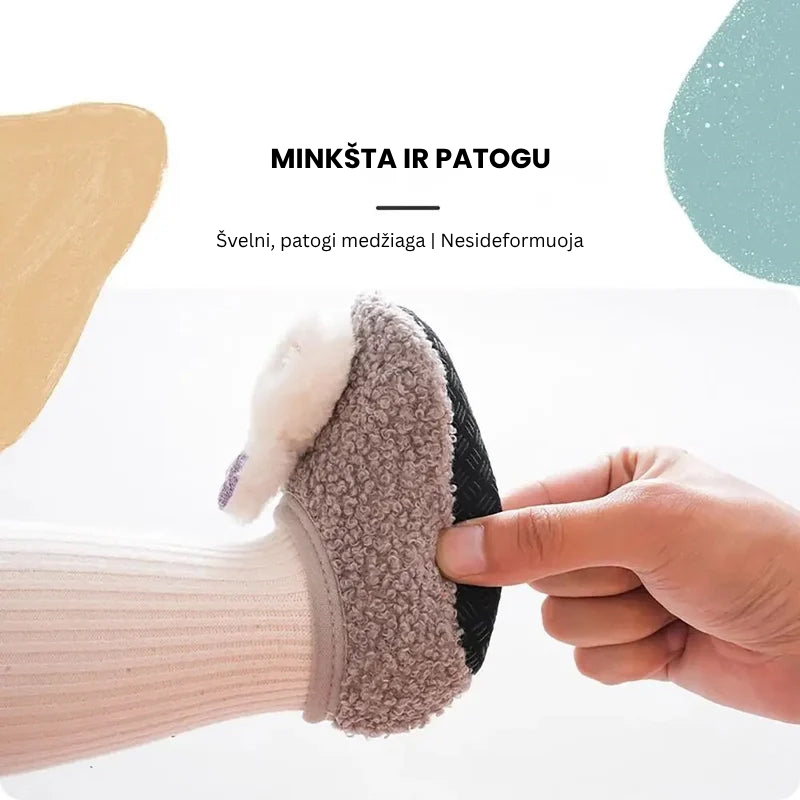 Mieli kūdikių kojinių bateliai