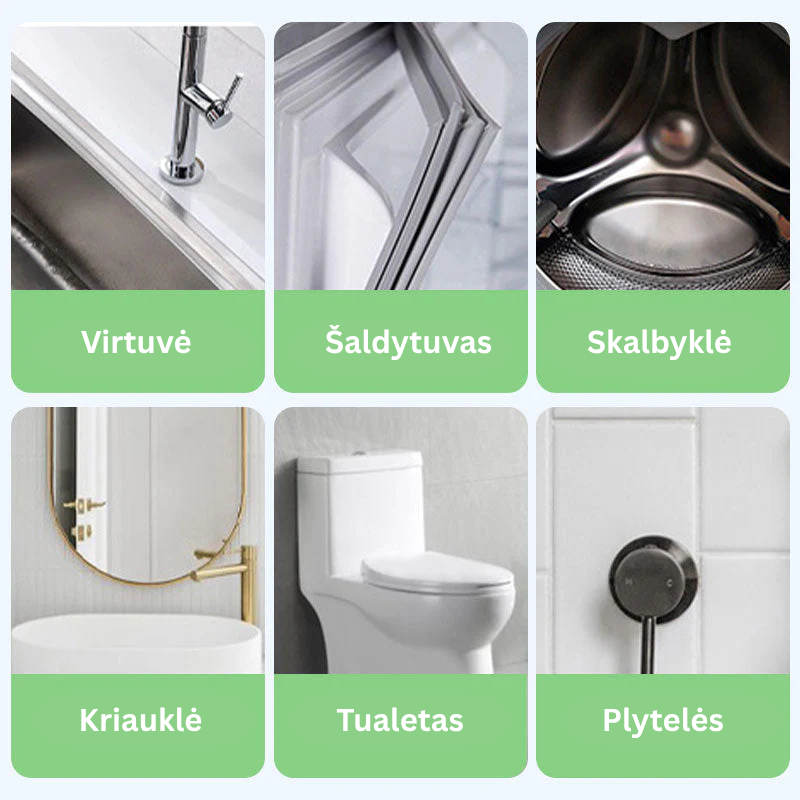 Gelis pelėsiui šalinti