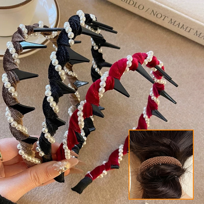 🔥Vintažinė šventinė galvos juosta