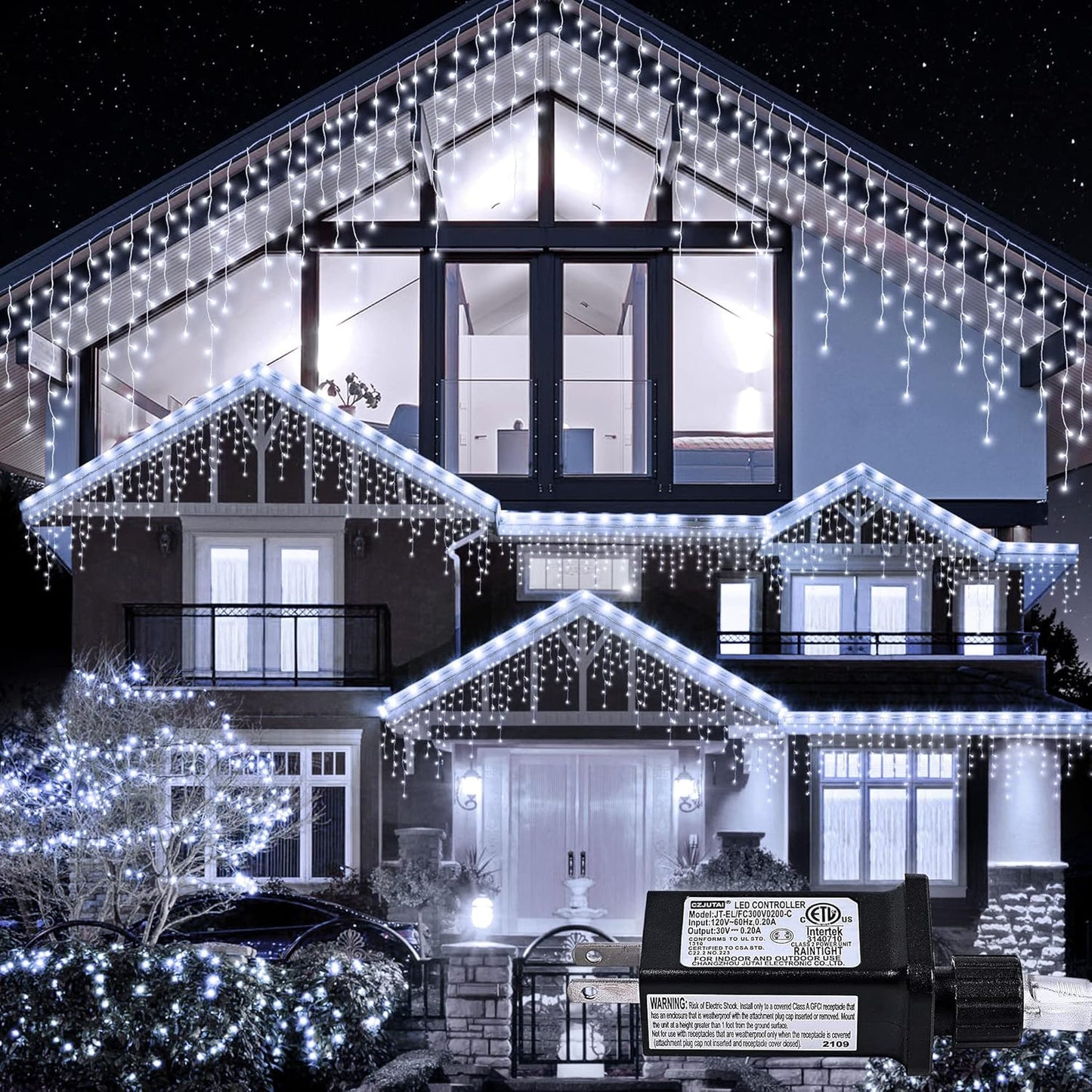 LED ledo varvekliai – kabančios krentančios lemputės