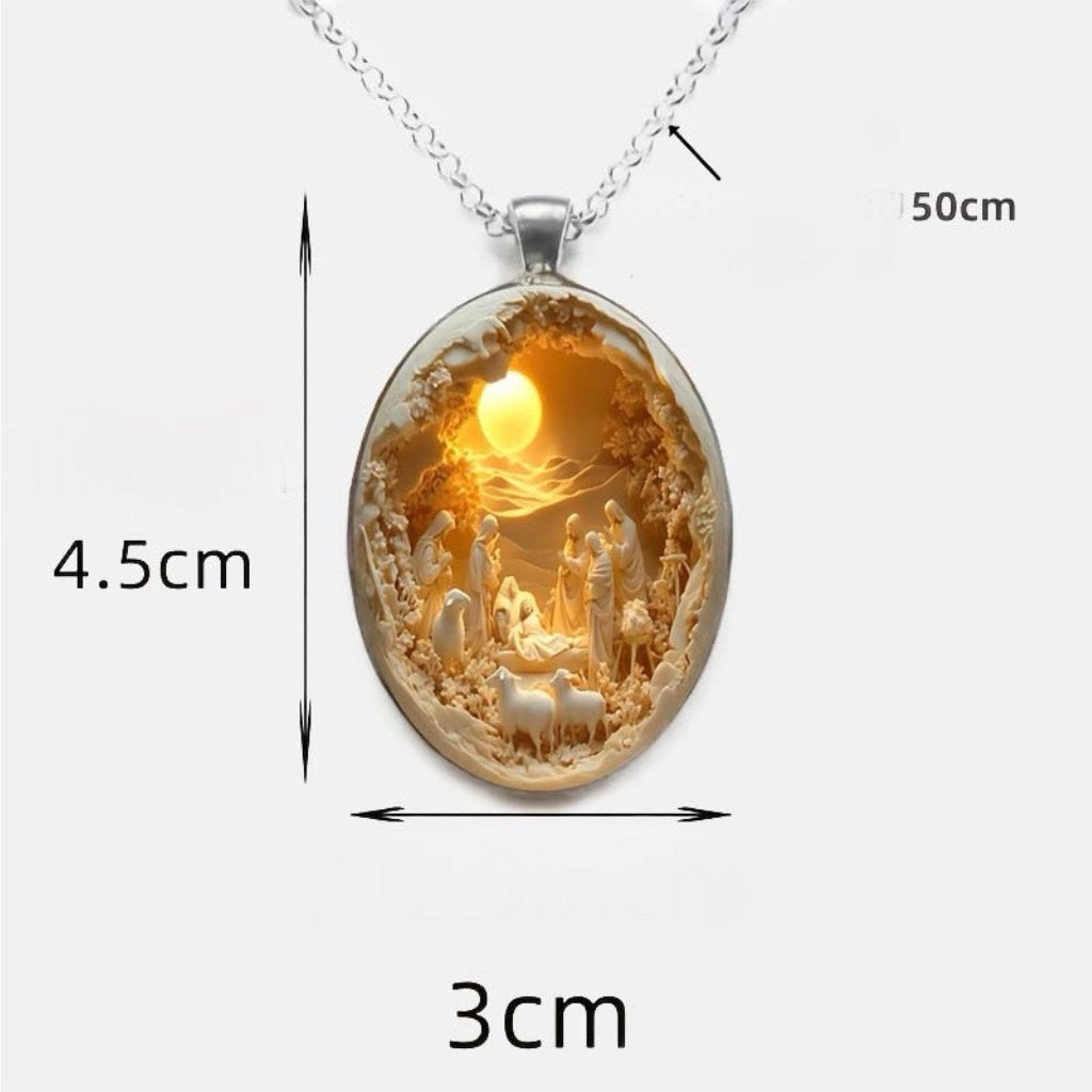 Šventoji žemė, tikėjimo spindesys – Kalėdiniai miniatiūriniai pakabukai