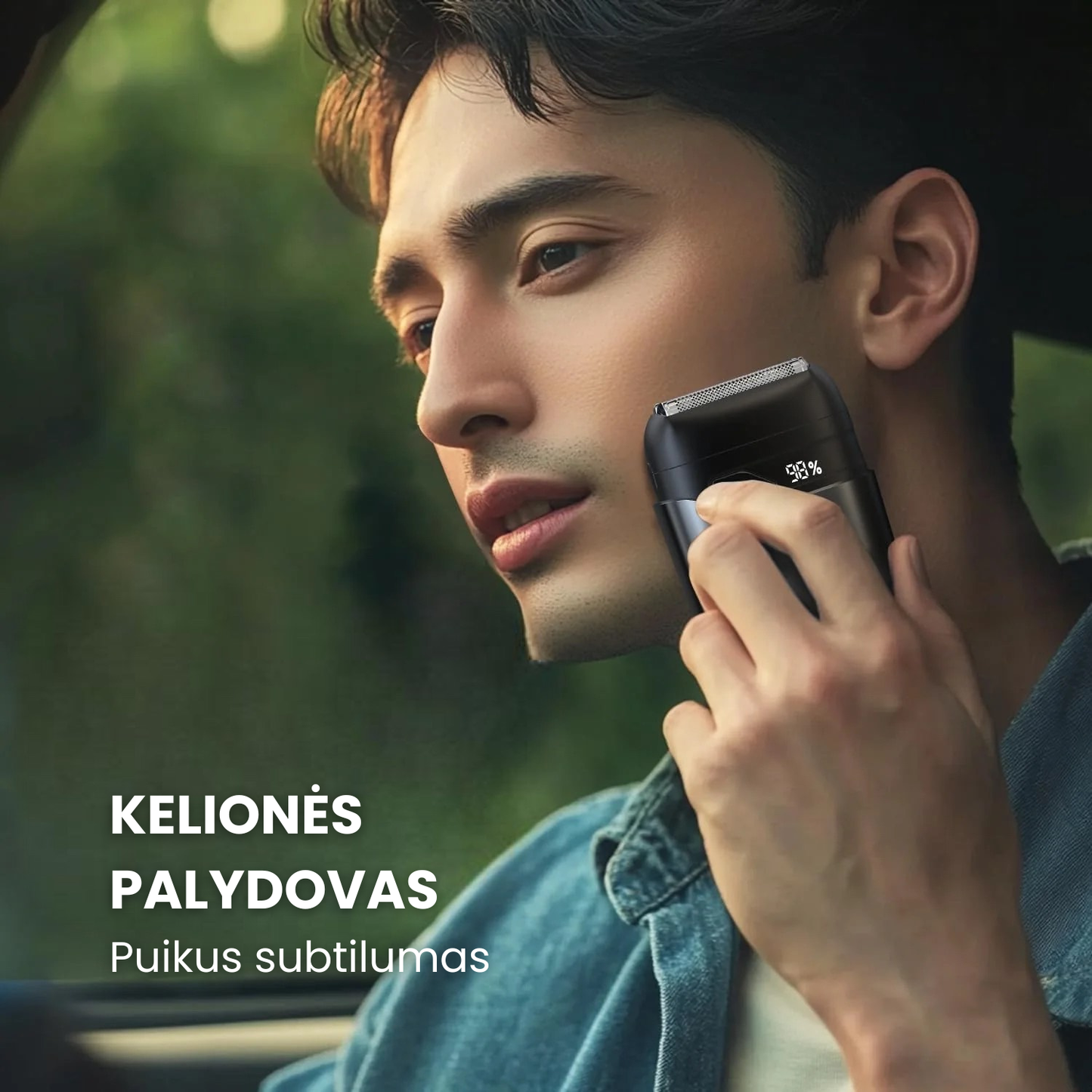 ShavePro™ – vandeniui atsparus elektrinis skustuvas