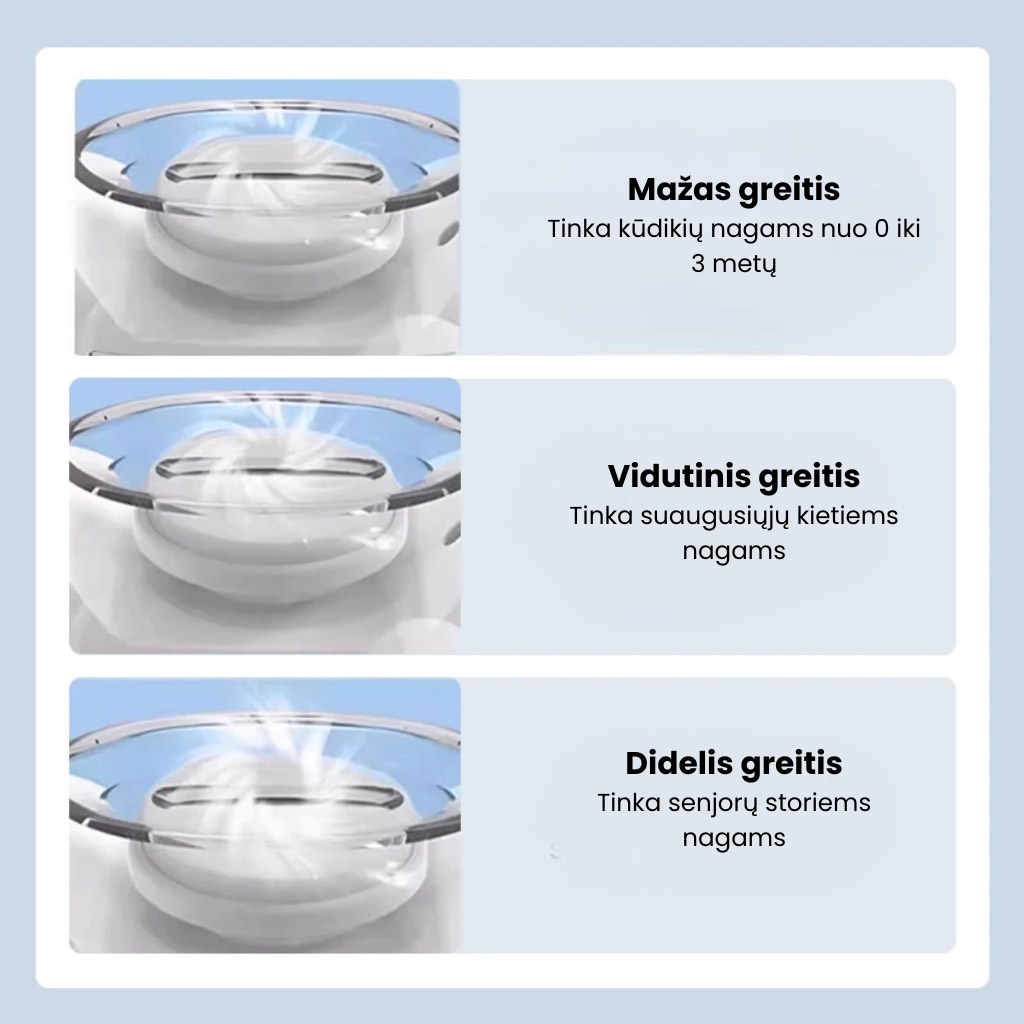 Universali automatinė nagų dildė suaugusiesiems ir vaikams