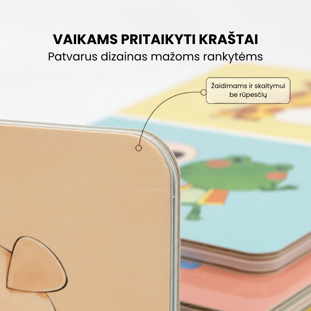10 interaktyvių paveikslėlių knygelių patiems mažiausiems📚 | Patrauk, pastumk ir atrask pasaulį, pilną staigmenų!👶✨