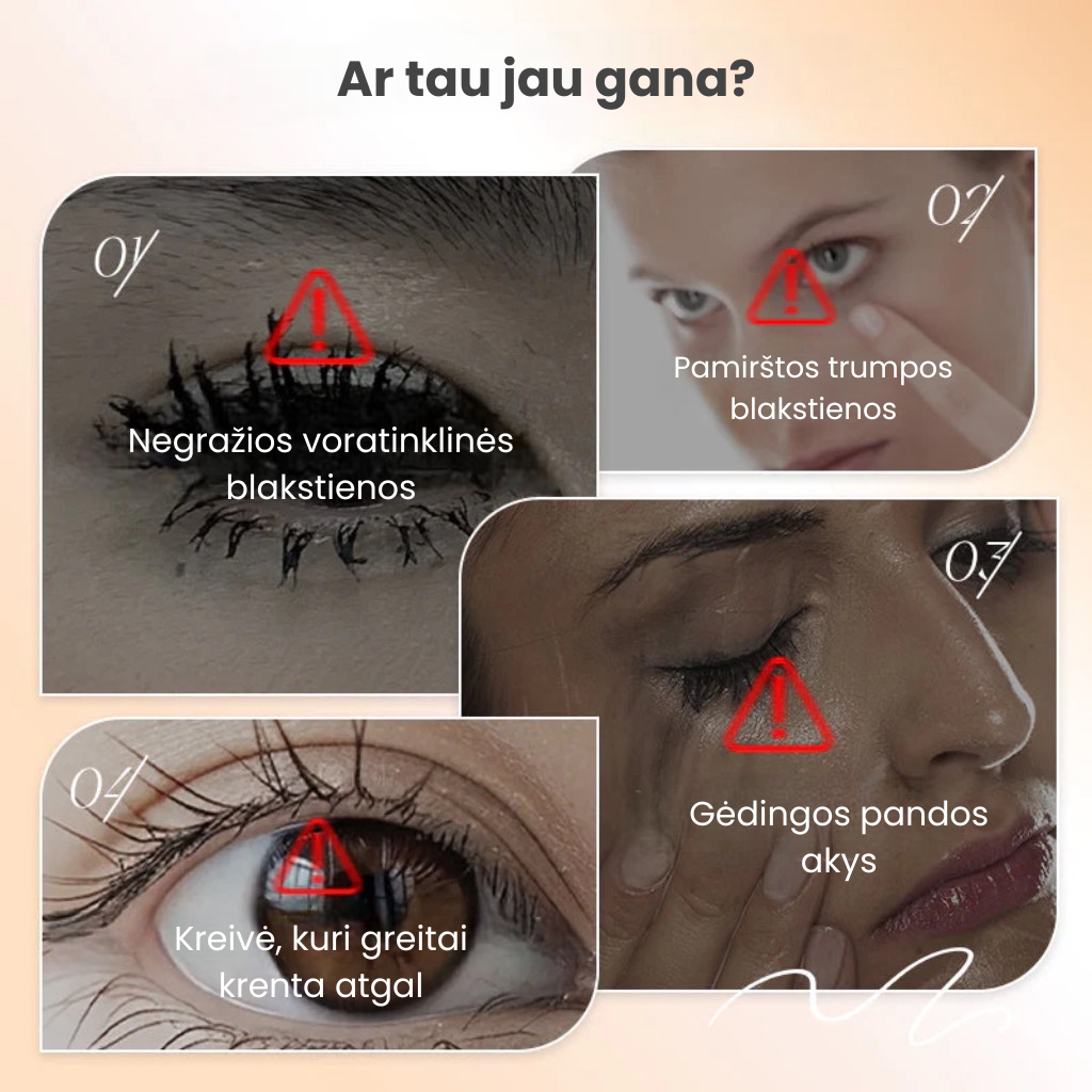 Ilginamasis vandeniui atsparus tušas – praturtintas ﬁbromis, suteikiantis intensyvų užrietimą ir natūralų efektą be gumulėlių 💄👁️