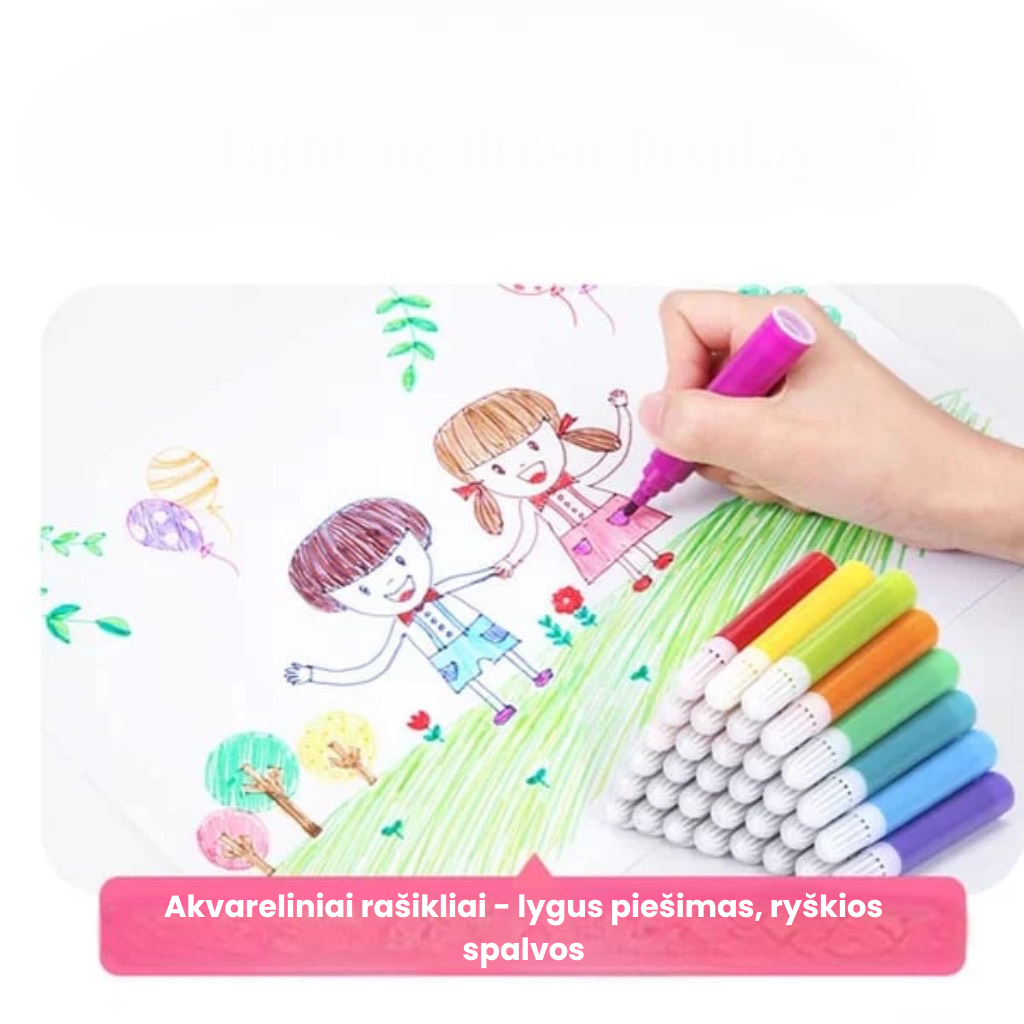 💗Prabangus kūrybinis rinkinys 6 viename 🎁 Geriausia dovana vaikams