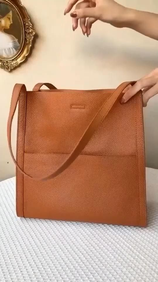 🥳👜Paprasta vienspalvė odinė rankinė