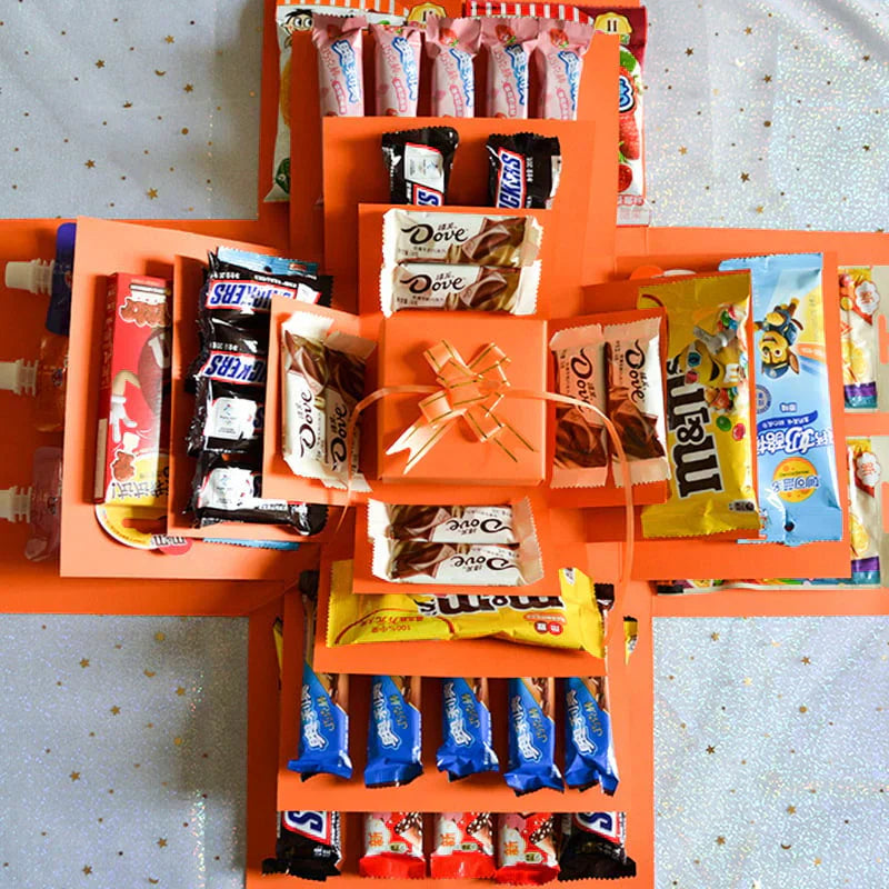 🎁 Sprogstanti staigmenų dėžutė – asmeniška dovana su meile