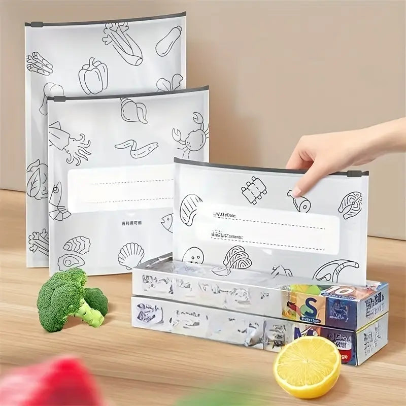 🌿 Daugkartiniai maišeliai – patogūs ir aplinkai draugiški!