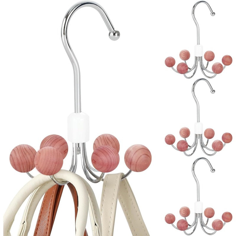 360° pasukamas džemperių ir rankinių laikiklis