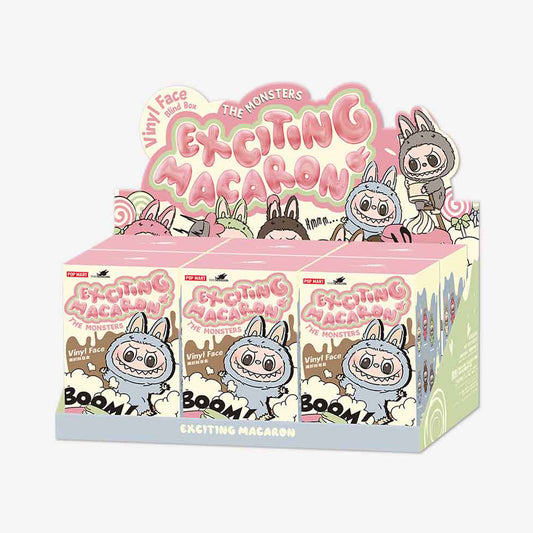 LABUBU | Pakabukas "Exciting Macaron" kolekcijos slapta dėžutė Pop Mart