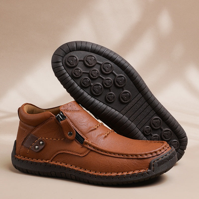 Retro lauko stiliaus vyriški PU batai