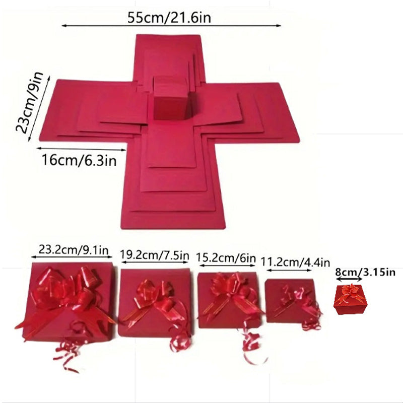 🎁 Sprogstanti staigmenų dėžutė – asmeniška dovana su meile