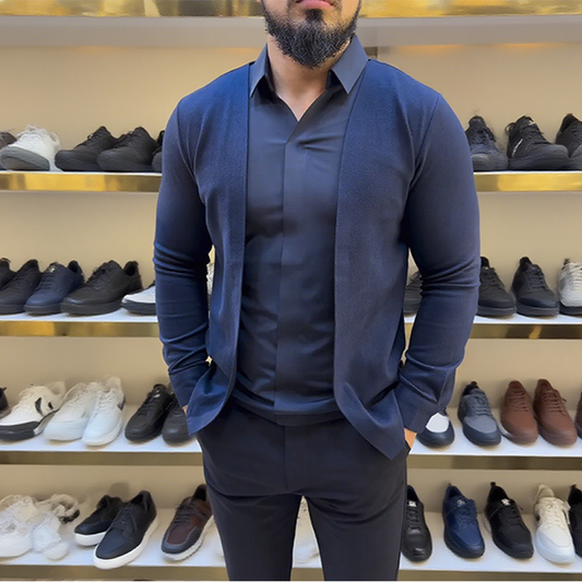 Vyriški dviejų dalių imitaciniai marškiniai